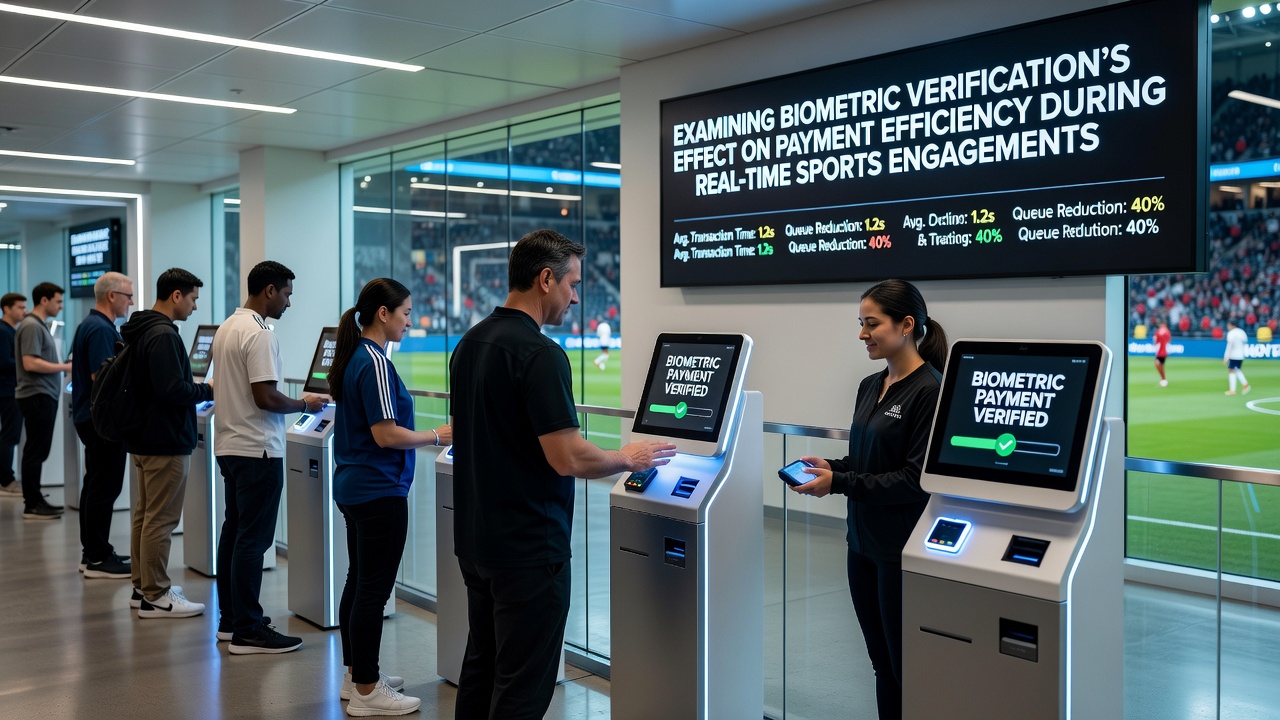Biometric verification interface on a mobile betting app during a live sports event