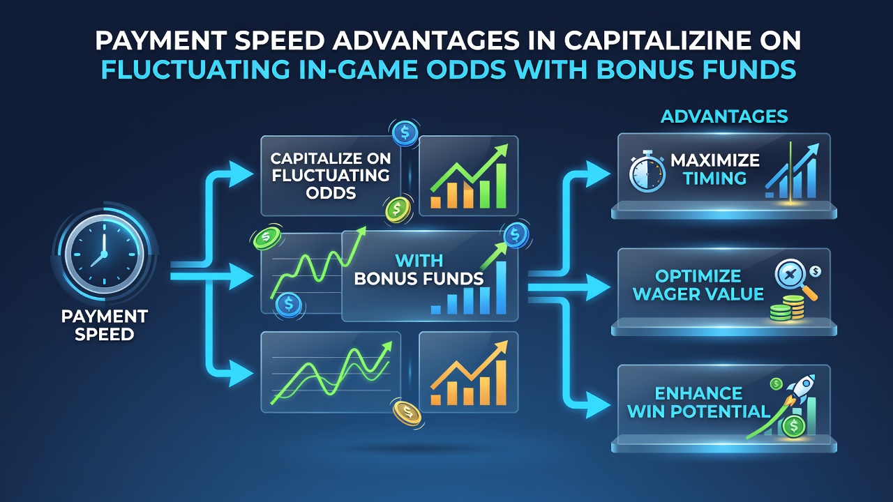 Split screen of mobile app demonstrating bonus balance activation next to rapidly changing live football odds