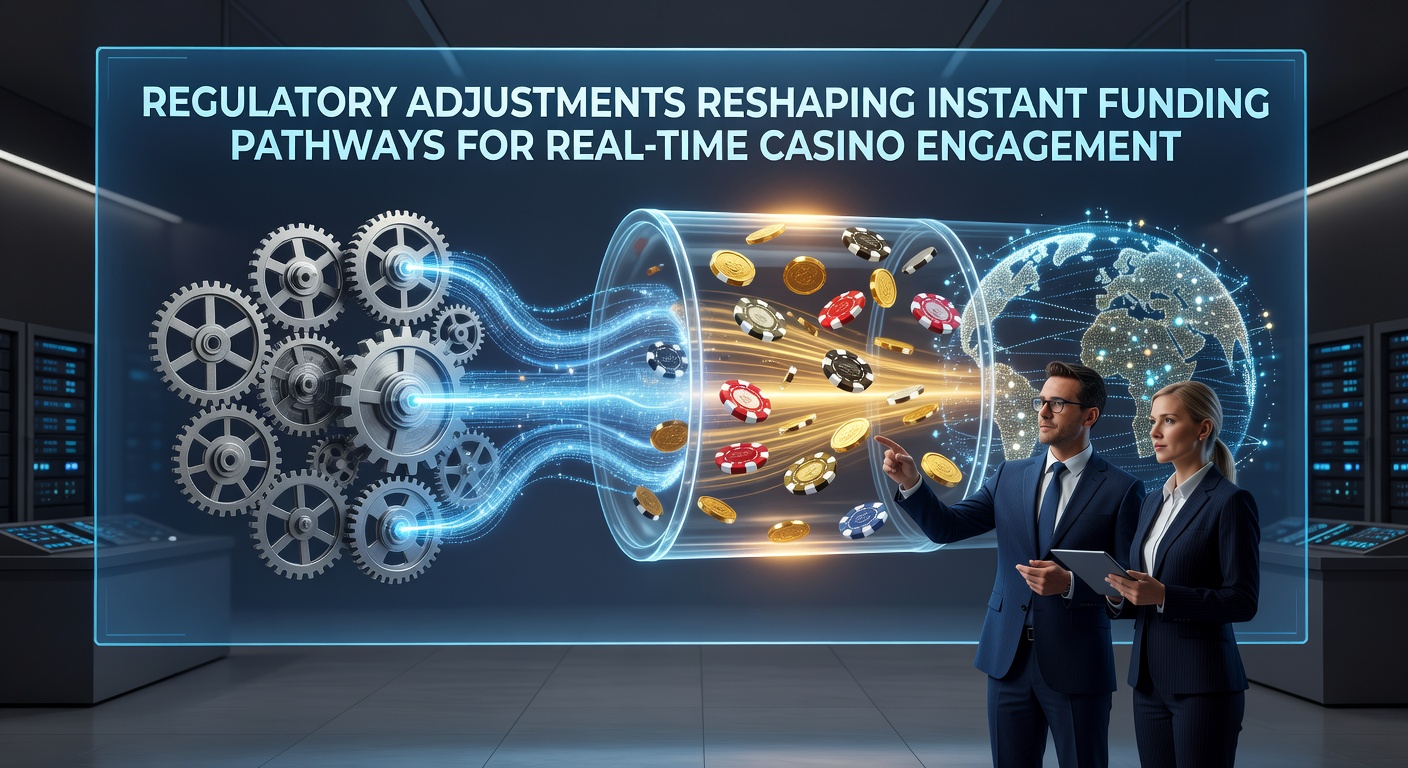 Illustration of evolving regulatory frameworks affecting instant casino deposits and real-time player engagement