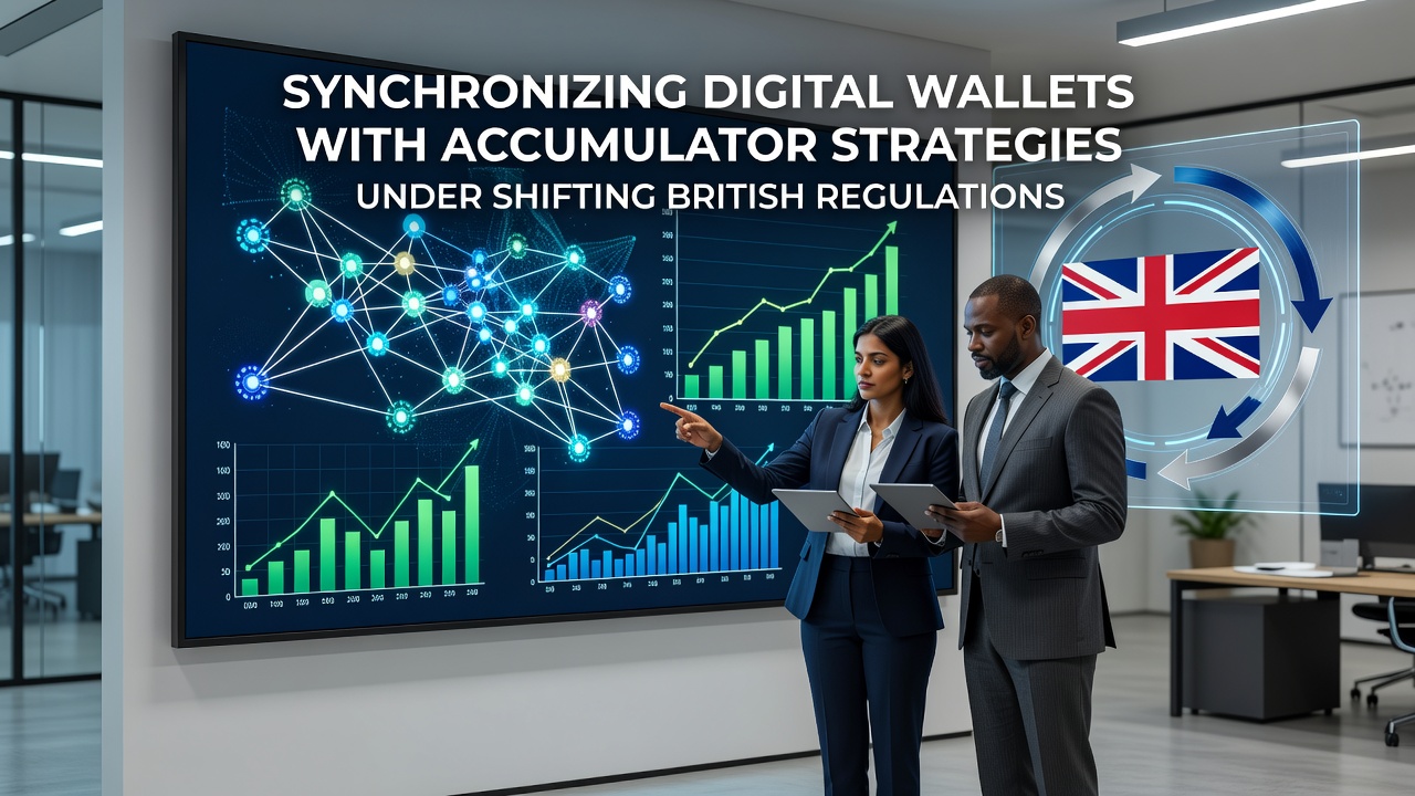 Digital wallet interface displaying synchronized accumulator bets on a mobile screen with regulatory compliance indicators