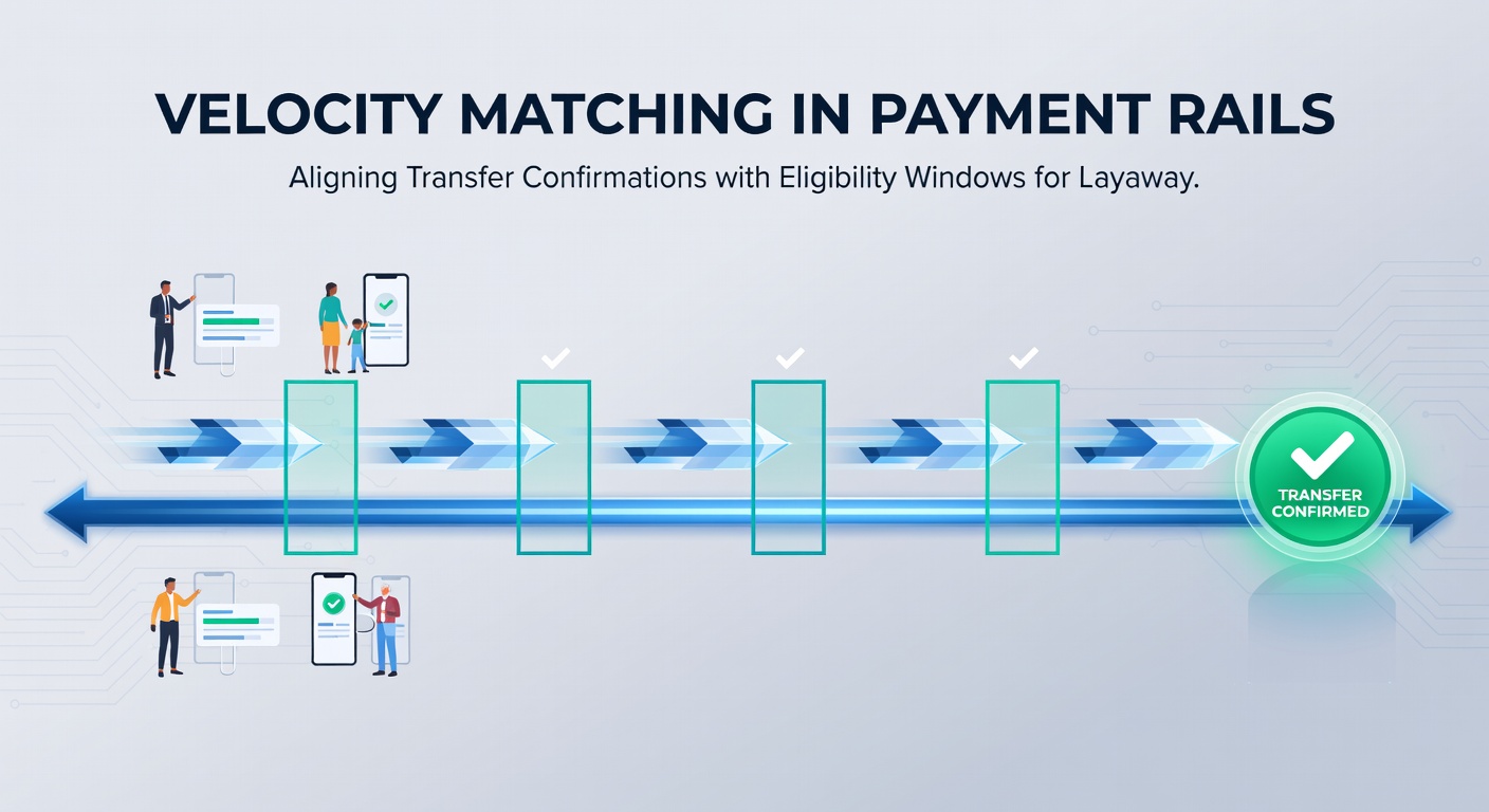 Illustration of payment confirmation flows synchronized with virtual arena event timelines